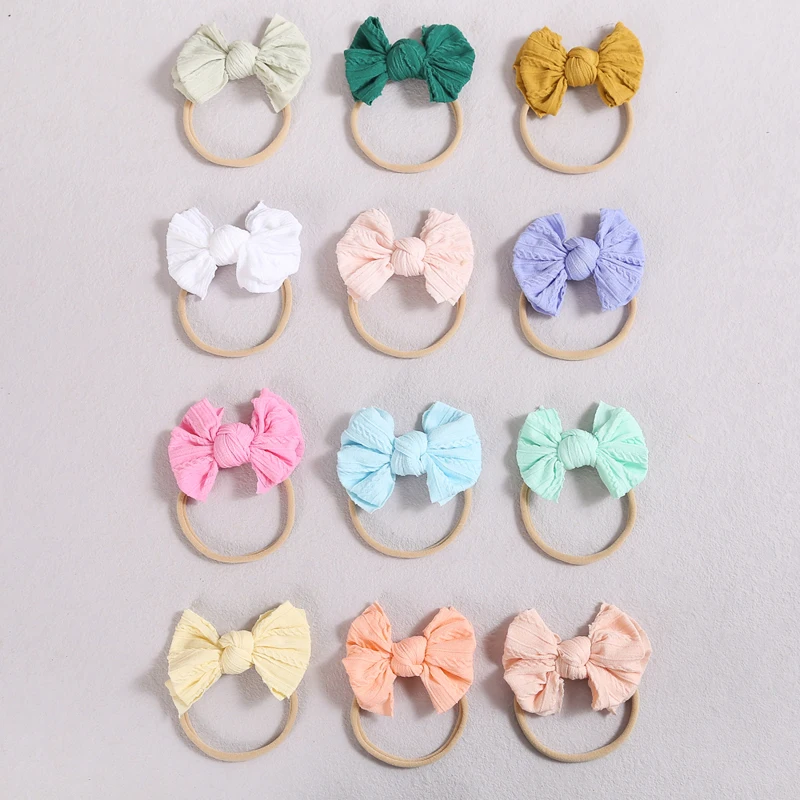 Рисунок 4 - Повязка на голову с бантом для девочек