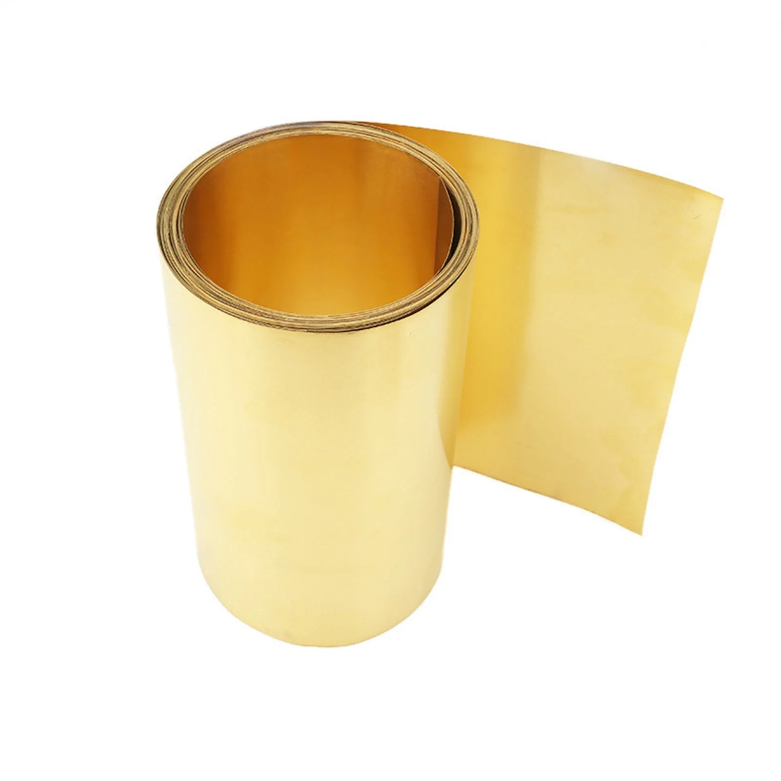 

Thin Brass Sheet Strip Gold Film Brass Foil Plate H62, Thick 0.1/0.2/0.3/0.5MM, Width 20/30/50MM, 1Meter/Roll,