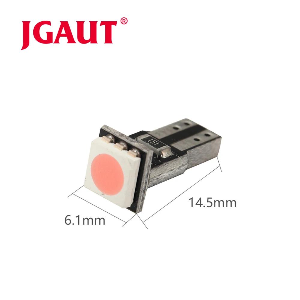 10 шт. лампы T5 CANBUS 5050 1 SMD приборной панели автомобиля предупреждающий индикатор