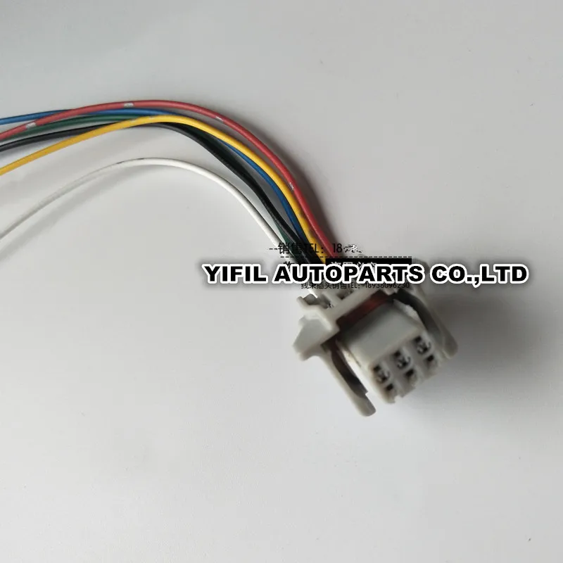 1/2/5/10/20/50pcs/lot 6 Pin/Way Female Reversing Radar Camera Connector Plug Cable Wire Pigtail For Toyota Lexus 90980-12790 | Автомобили