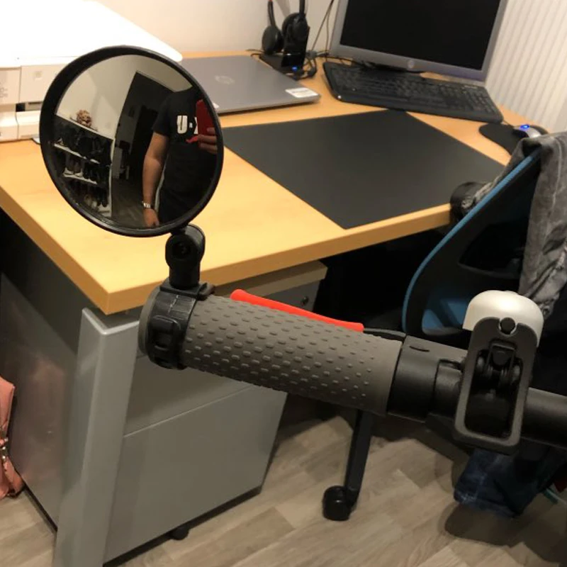 Зеркало заднего вида для скутера Xiaomi Mijia M365 Ninebot ES1 ES2 ремешок зеркала Qicycle EF1|Детали