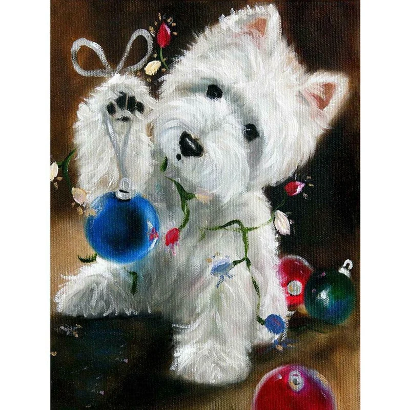 Daimond картина 5D полностью квадратная/круглая дрель с Рождеством Стразы