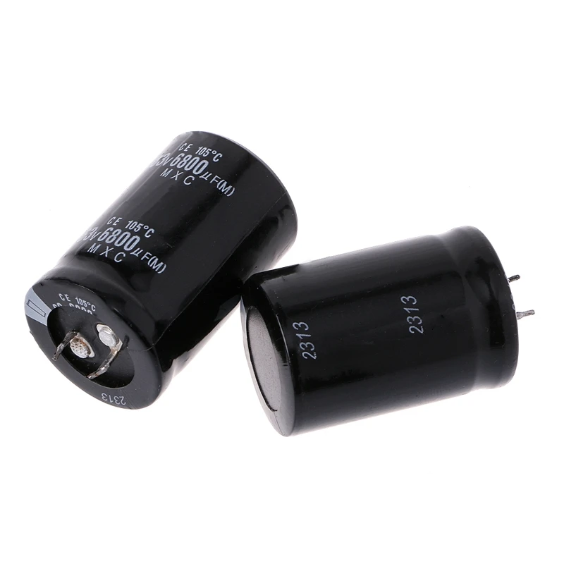 

2 шт., электролитический конденсатор 63 в 6800 мкФ 6800MFD, размеры 30 мм × 45 мм цилиндрический P9JD