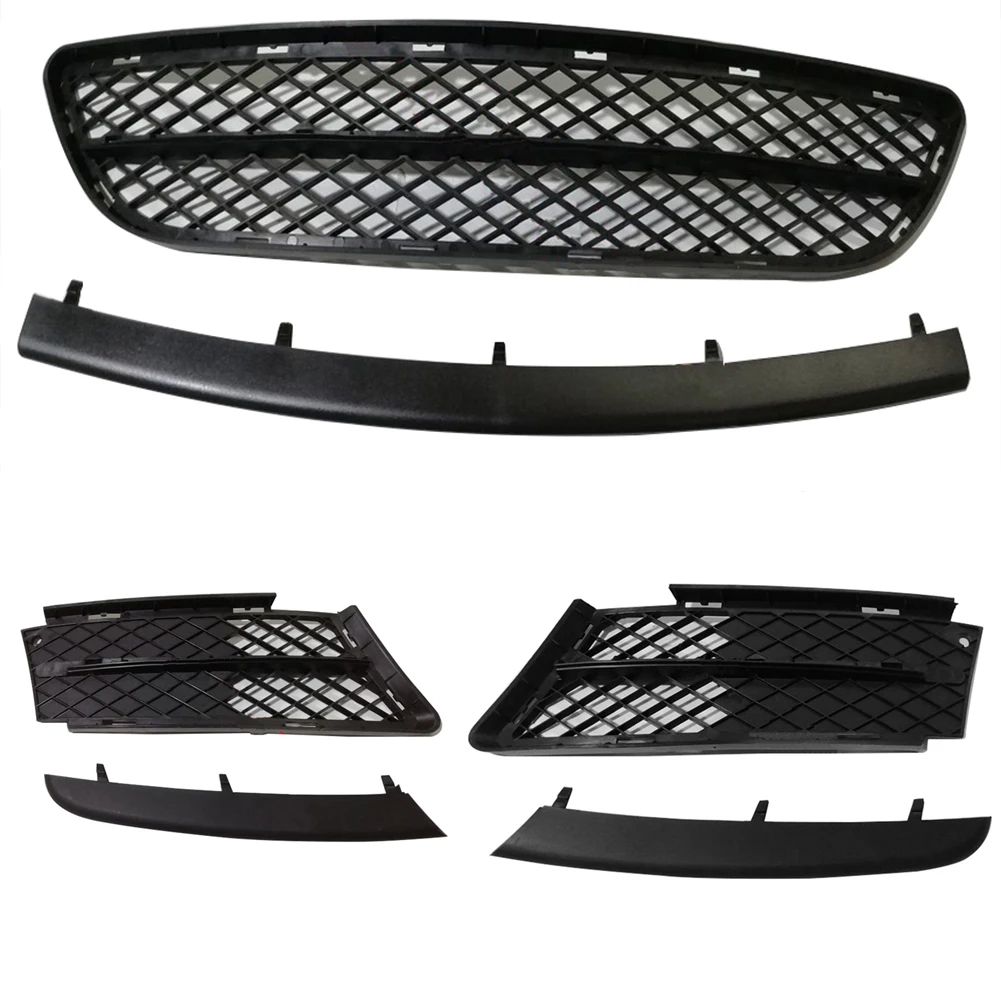 Передняя и нижняя решетка бампера для BMW 3 Series E90 2006 2007 2008|Гоночные решетки| |