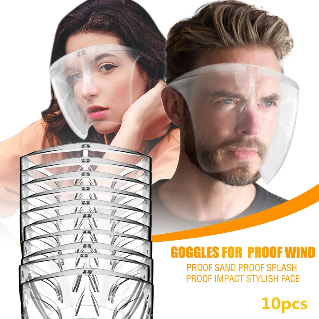 10 шт. Противоударные Защитные очки Защита глаз для мужчин женщин защита от ветра