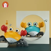 walking crab toys boys funny musical animais electronic pets toy children interactive gadgets game girl gifts