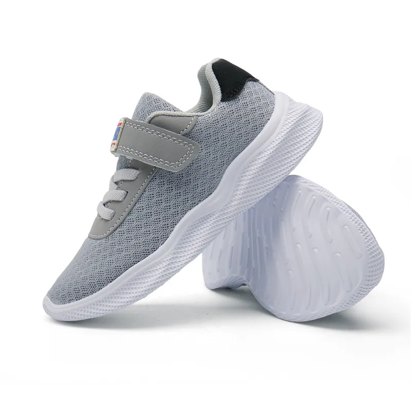 Кроссовки Детские сетчатые спортивная обувь на плоской платформе для мальчиков