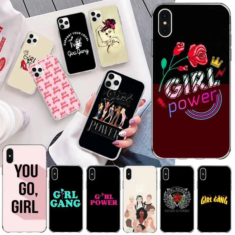 HPCHCJHM Женский мягкий силиконовый черный чехол для телефона iPhone 11 pro XS MAX 8 7 6 6S Plus X 5S