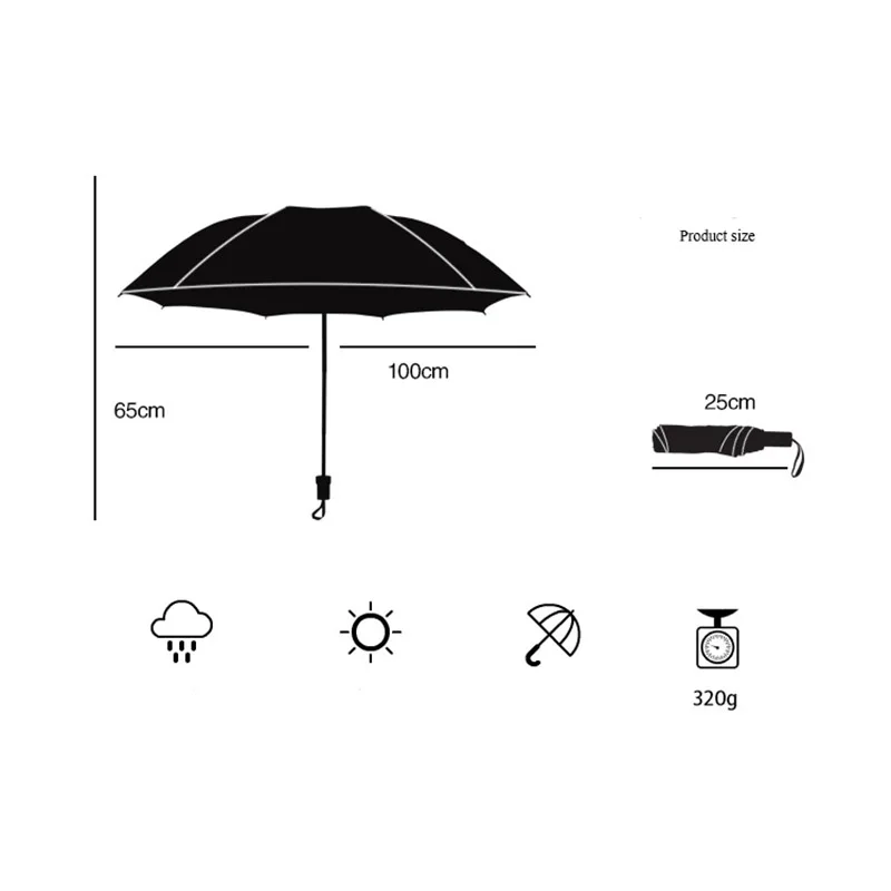 Складной зонт YADA YD200067 с розовыми цветами защита от дождя УФ излучения
