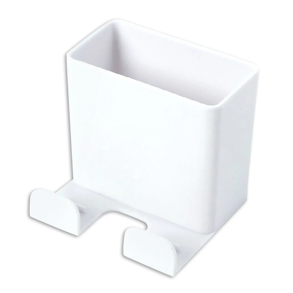 White Lovely Remote Control Holder Organiser Storage Caddy Smart TV Holder Home Wall Mount XH8Z - Цвет: White