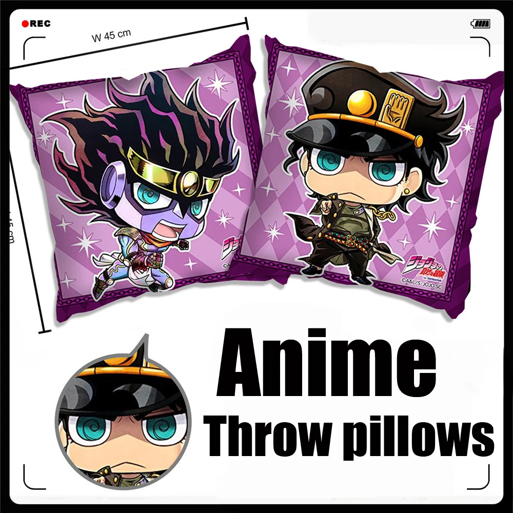 

Anime/JoJo's Bizarre Adventure Kujo Jotaro/DIO/Kakyoin Noriaki/Iggy/Polnareff Throw pillows/Back Cushion/daily supplies