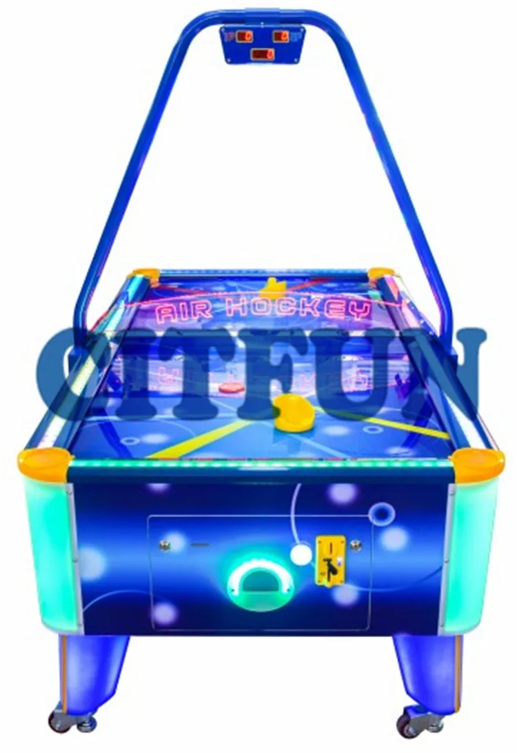 Воздушный Хоккей с монетным управлением и металлическим корпусом игровой центр