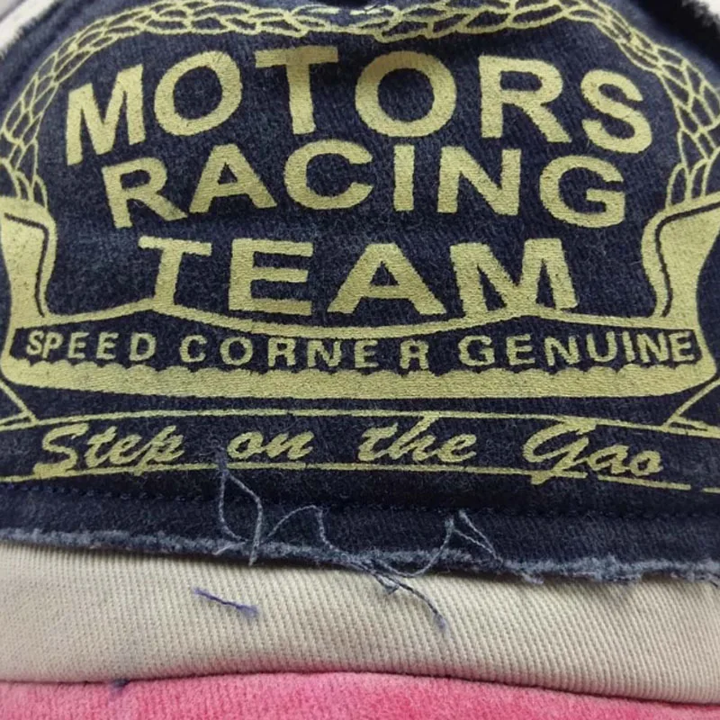 Бейсбольная кепка из промытого хлопка Snapback для мужчин и женщин в стиле ретро