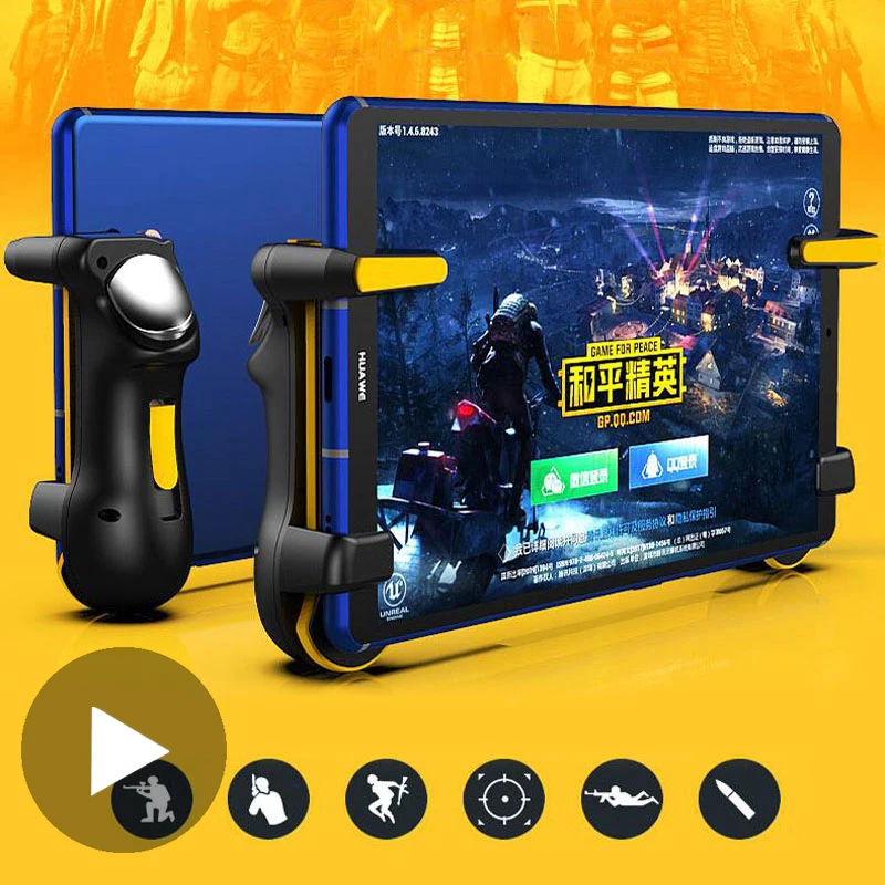 Пусковое управление без управления огнем Pubg Игровые колодки Джойстик для Android