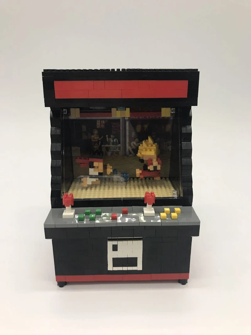 ZRK 7808 игровая комната аркадная игра-боец Черная машина 3D модель DIY Алмазная