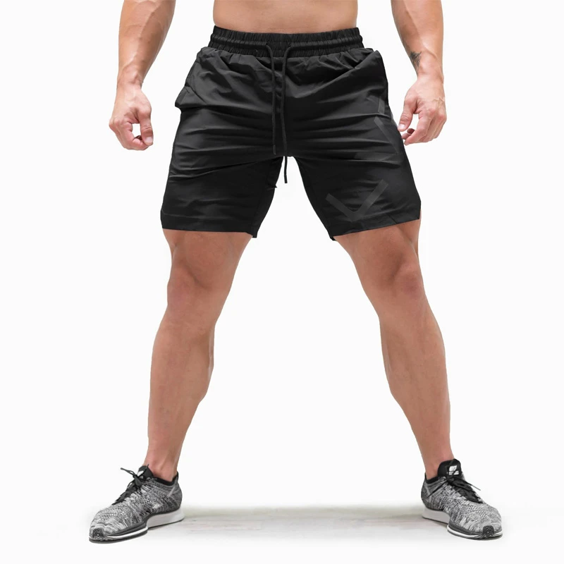 

2020 NEW Men Gym Fitness Shorts Bodybuilding Run Breathable Quick Drying Jogging Workout Male Short Pants Sport Mesh Sweatpants