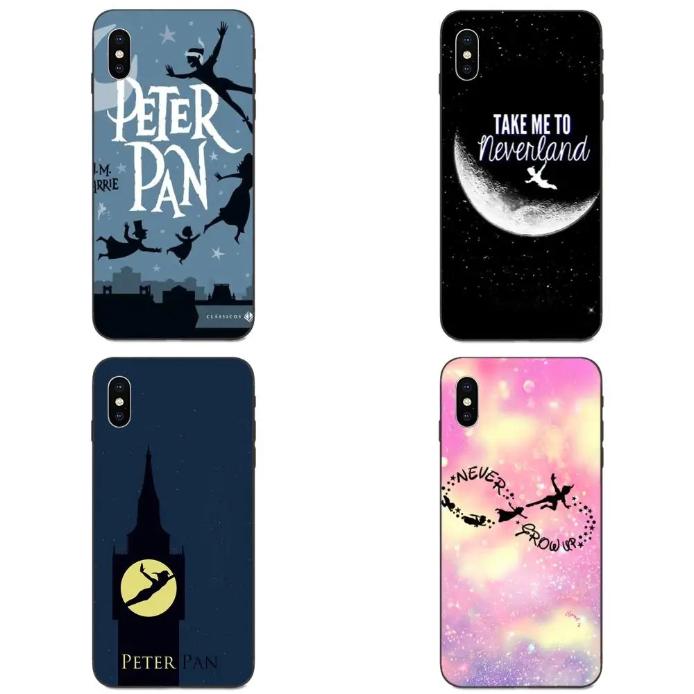 Peter Pan Never Grow Up Pattern Soft For Galaxy C5 C7 J1 J2 J3 J330 J5 J6 J7 J730 M20 M30 Ace Core Max Mini Plus Prime Pro | Мобильные