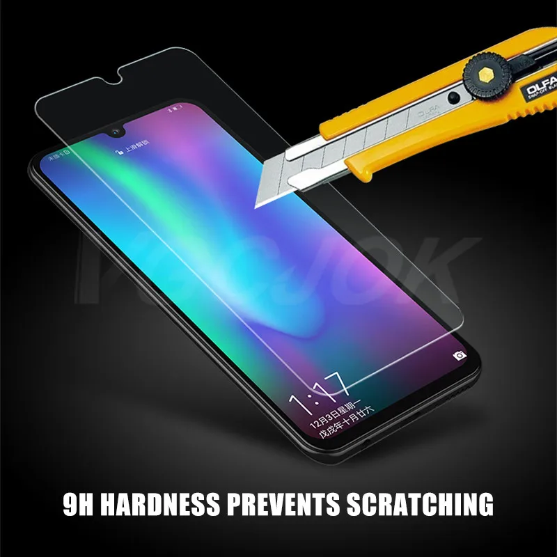 С уровнем твердости 9H Защитная Стекло для huawei Y5 Y6 Y7 Prime Y7S закаленное Стекло Экран протектор для huawei Y6 Y7 Pro Y9 Prime