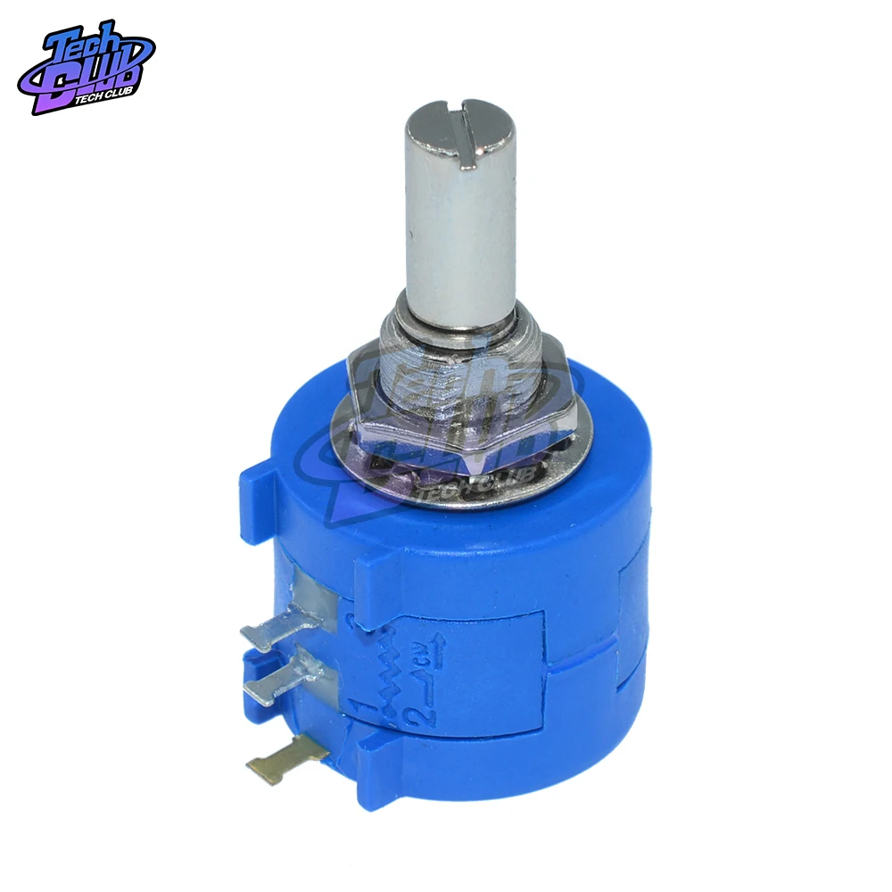 1 шт. прецизионный многооборотный потенциометр 3590S-2-103L 3590S 10K ohm 10 колец