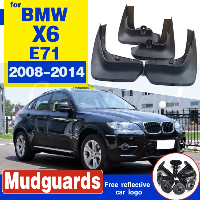 Брызговик для BMW X6 E71 2008 2009 2010 2011 2012 2014|Грязезащита| |