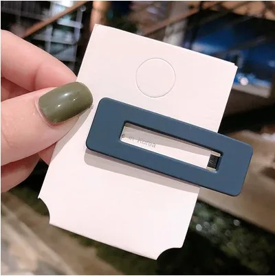 5pcs dark blue 5 шт./компл. Сладкий цвет девушка заколка для волос заколка для прически аксессуары инструменты для ухода за красотой новое поступление - Цвет: 5pcs dark blue