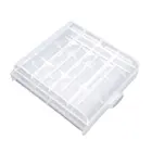 Цветной чехол для аккумулятора 4 AA AAA жесткая пластмассовая коробка для хранения Cover для аккумулятора 14500 10440