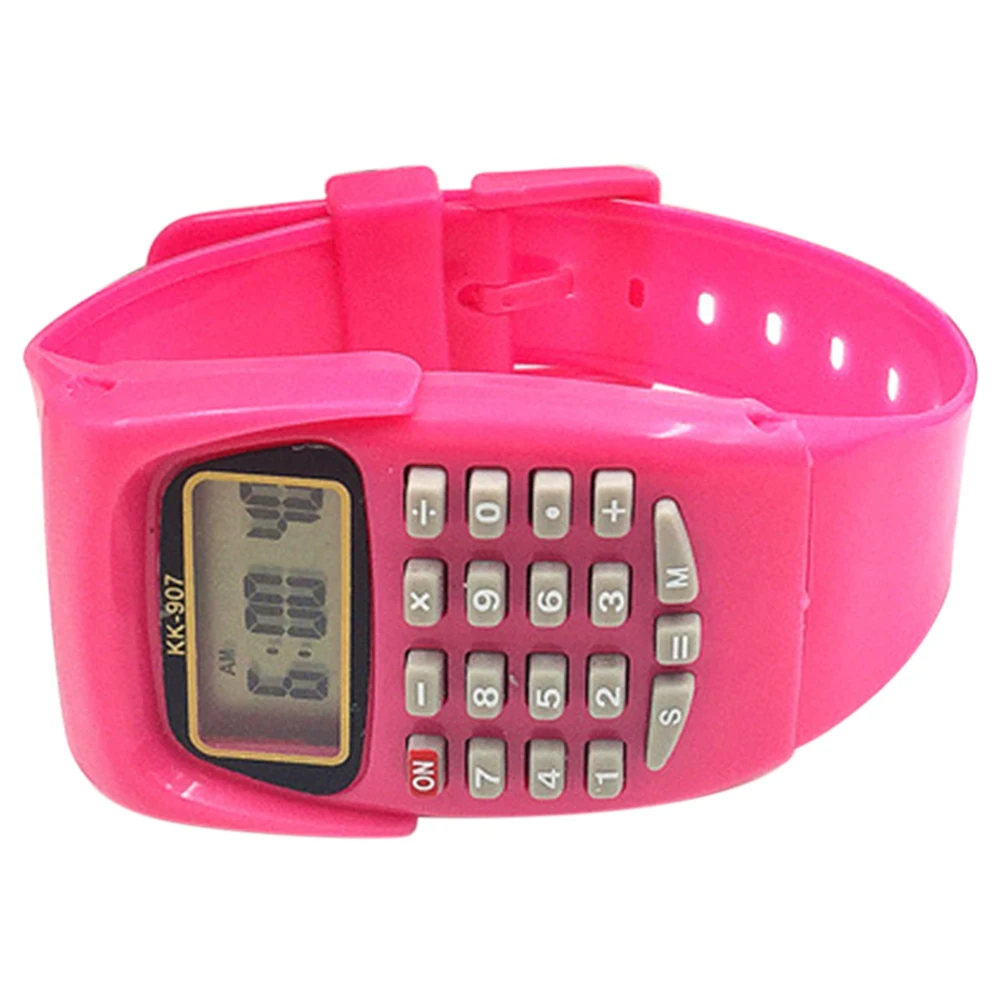 Digital Display Wrist Multifunctional Exam Oriented Portable Students Mini Kids Fashion Calculator Watch Electronic Practical