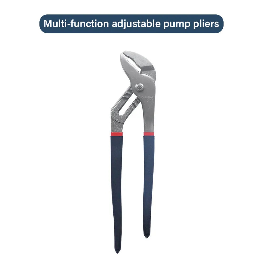 

Adjustable Water Pump Pliers Universal Plumbing Wrench Multifunctional Hand Tools Repair Tool Pipe Wrench Water Pipe Pliers