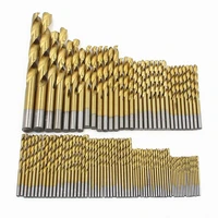 99pcs titanium coated drill bit group hss 1 10mm is suitable for metal wood and plastic