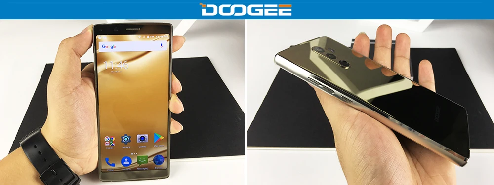 DOOGEE Mix 2 6 ГБ Оперативная память 64 Гб Встроенная память Helio P25 Octa Core 5,99 ''FHD+ безрамочный экран смартфон Quad Камера 16,0+ 13,0 Мп 8,0+ 8,0 Мп Android 7,1 4060 мАч