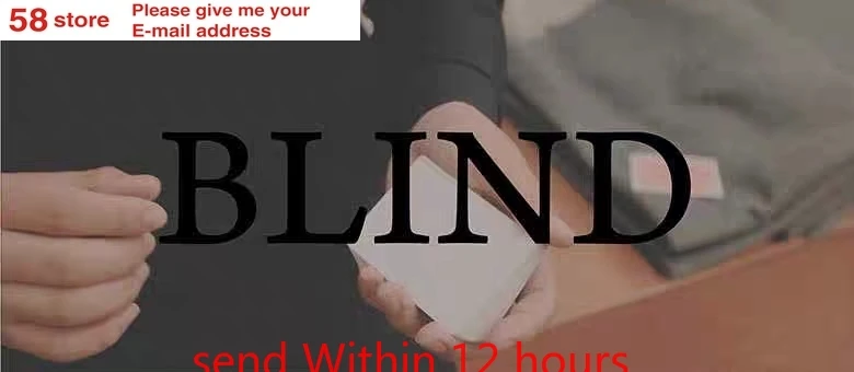 

2019 Blind by Collin Magic Instructions Magic trick