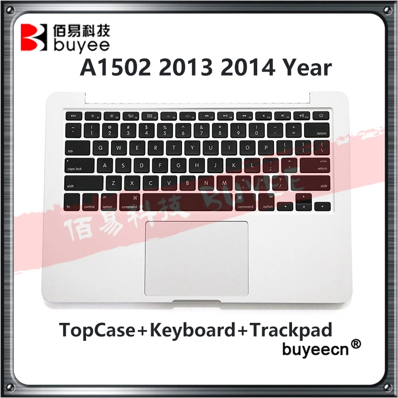 Оригинальная клавиатура A1502 Topcase US UK с подсветкой трекпад для MacBook Retina Pro 13 3 дюйма
