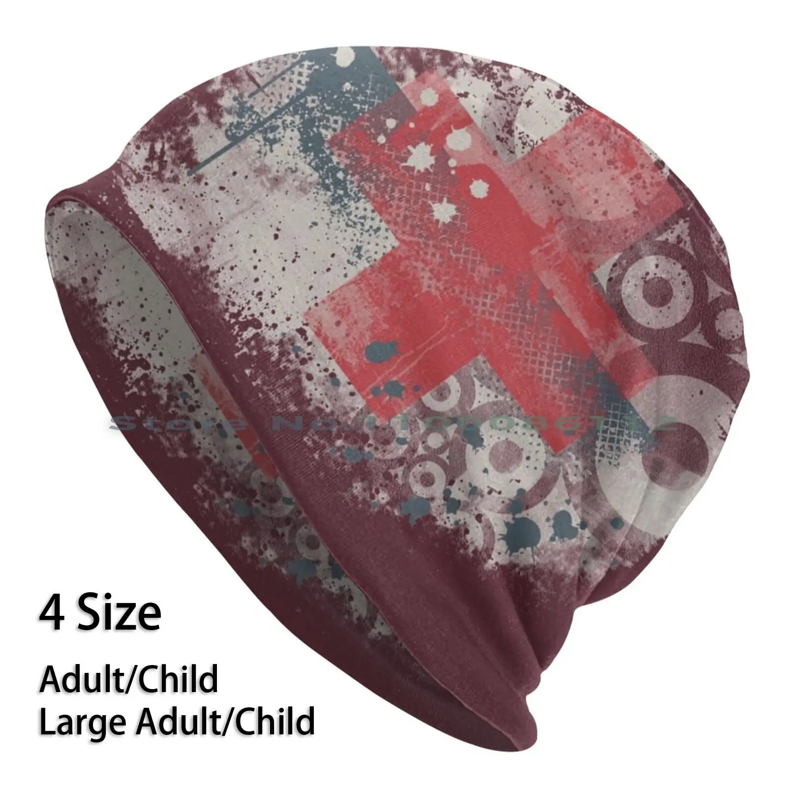

Life Saver Beanies Knit Hat Alicia Buelow Red Cross Lifesaver Lifeguard Grunge Urban Cool Graffiti Swim Dive Pool Summer Spring