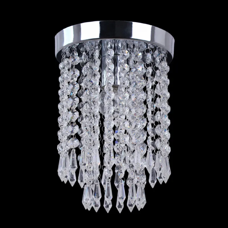 Современный хрустальный светодиодный потолочный светильник s для коридора