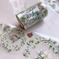 big size jasmine washi tape for card making bullet journal diy scrapbooking decorative sticker