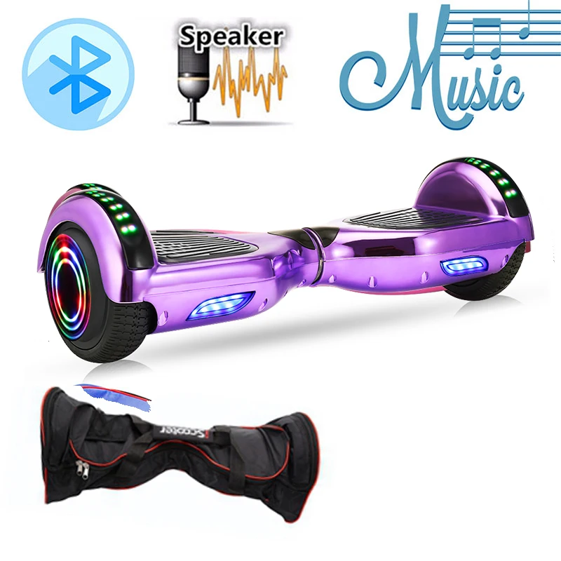IScooter Ховерборд 6 5 дюймов Bluetooth динамик скутер скейтборд самобалансирующийся