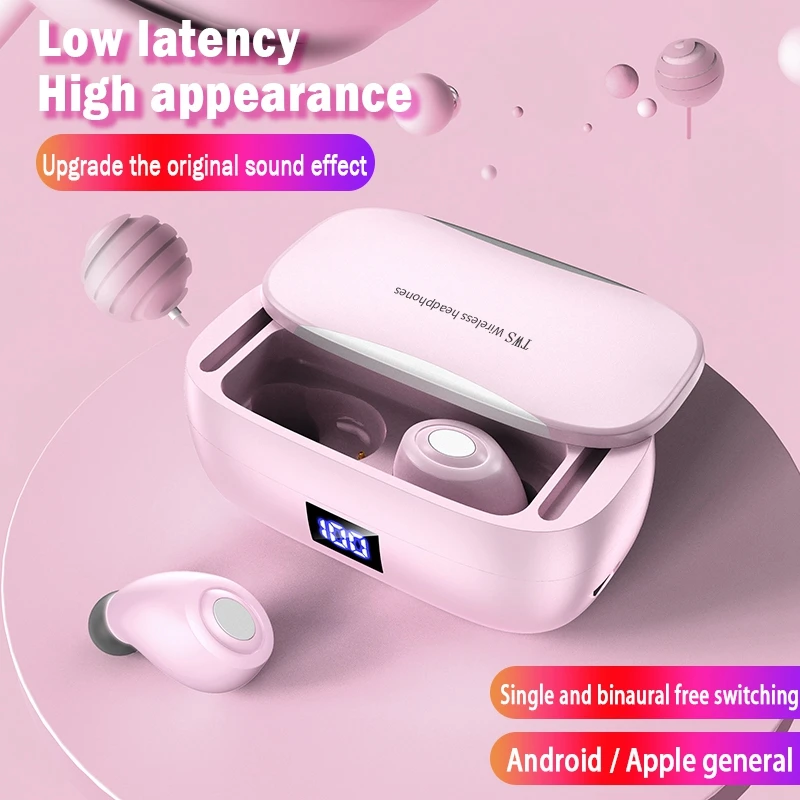 

TWS 5.1 Wireless Bluetooth Earphone Touch Control Headphones With 22000mAh Charging Box Sports Wtaerproof Earbuds Stereo Heaset