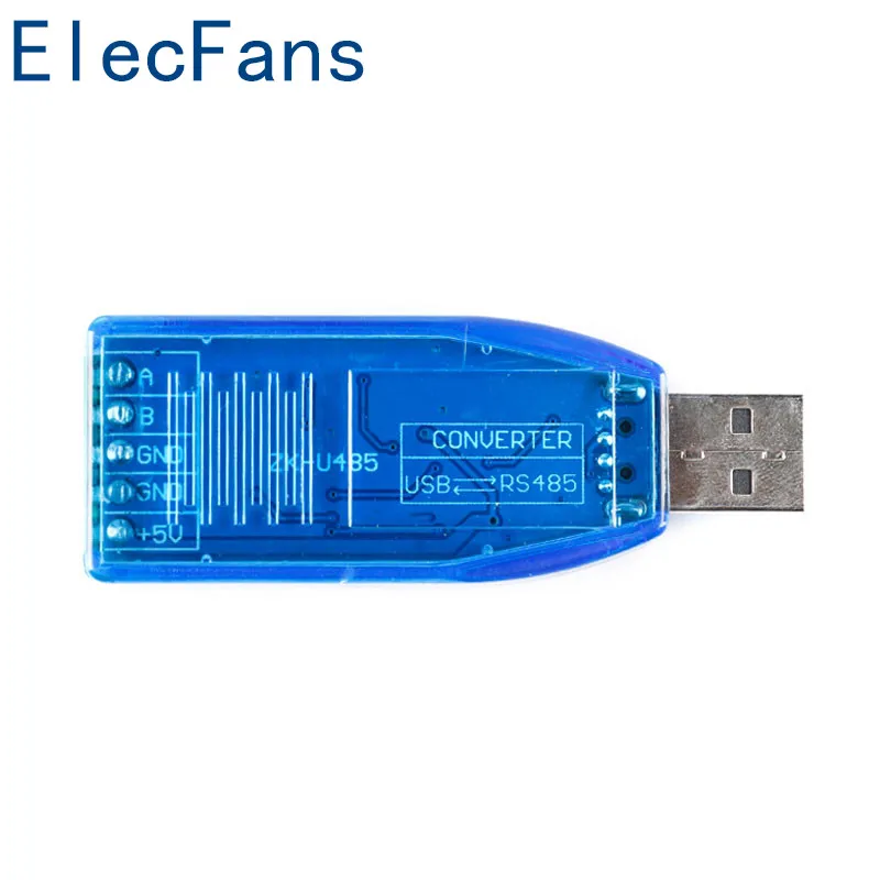 Промышленный преобразователь USB в RS485 совместимость стандарт ZK-U485 соединительная