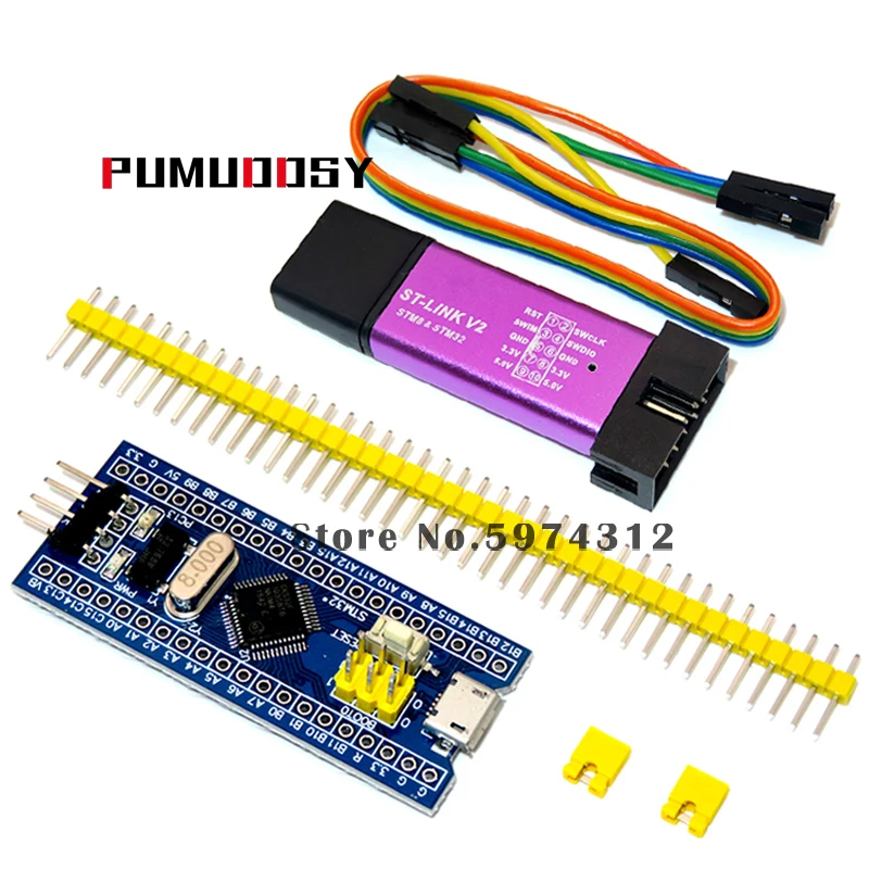 STM32F103C8T6 ARM STM32 минимальная системная плата для Arduino DIY Kit + ST Link V2 Mini STM8 симулятор