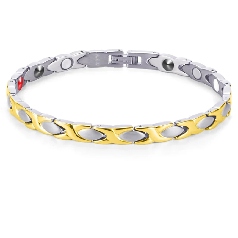 Магнитный браслет для женщин 316L из нержавеющей стали магнитный германиевый