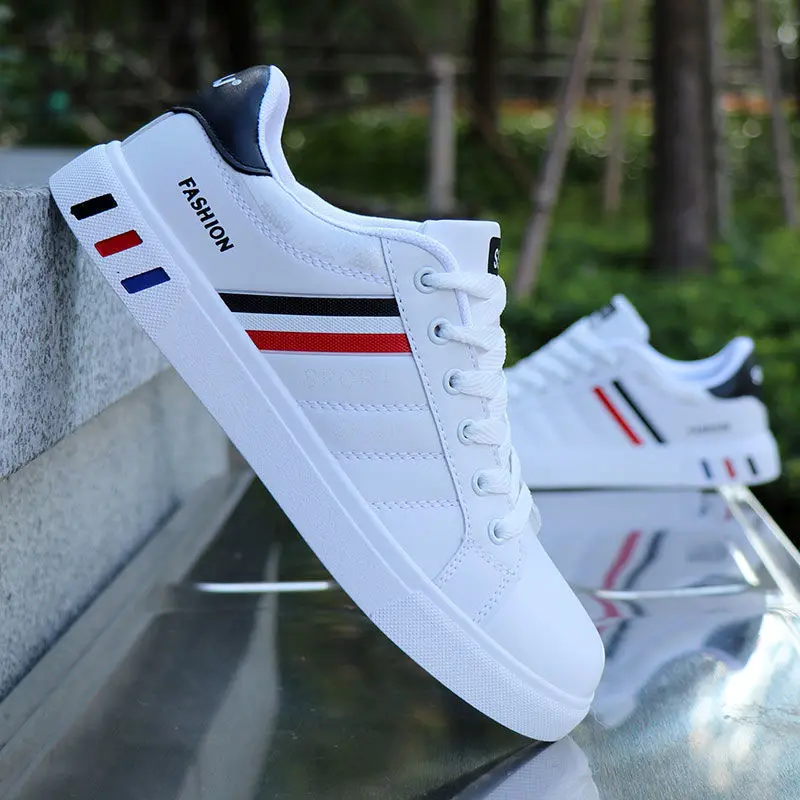 

High Quality Men Vulcanize Shoes Fashion Male Sneakers New 2020 White Sneakers Men Light Sneakers Men Cheap chaussure homme