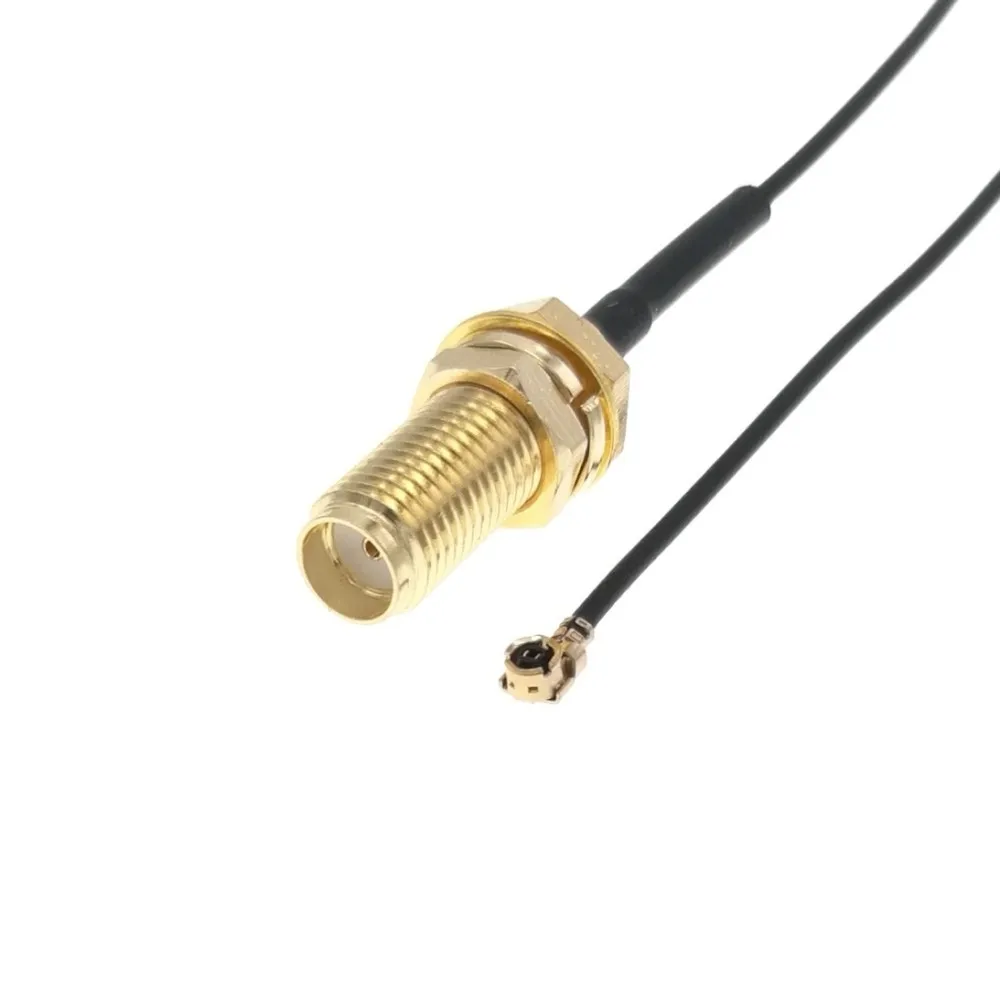 

Соединительный кабель 15 см U.FL/IPX на длинную SMA-гнездовую антенну для PCI-карты Wi-Fi