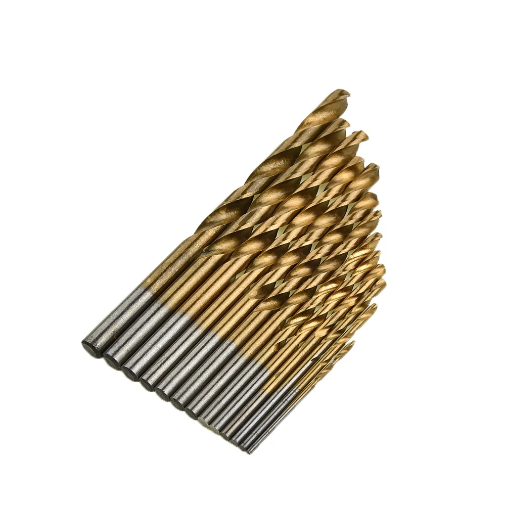 

Round Shank Drill Bits Quick Change Repair 1.5-6.5mm Tool Kit Pro 13pcs