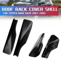 4pcs replacement rack cover black car styling roof rack cover for toyota rav4 xa20 2001 2002 2003 2004 2005