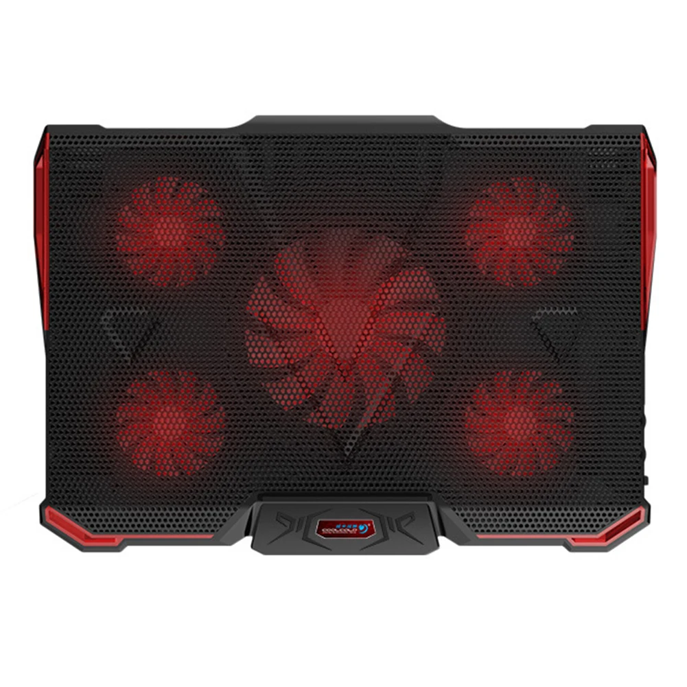 

Laptop Cooling Pad with 5 Fans USB Powered Laptop Cooler Multi Angle Adjustable Computer Water Cooling System Waterblock