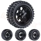 4 шт. 2,2 дюйма RC 110 грузовые шины и колеса, 12 мм шестигранная вставка из пеноматериала, подходит для HPI Traxxas HSP Redcat превышает Тамия внедорожников
