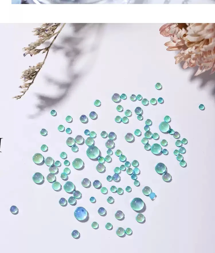 

Mix(2/3/4mm)Beads Macaroon illusion Round Glass Crystal Beads Diamond DIY Flatback Acrylic Rhinestones Jewelry Nail Art#1jar