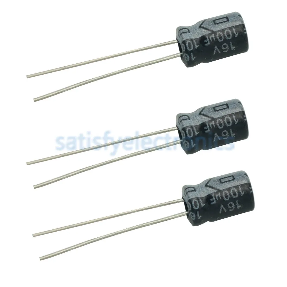 10 шт. 100uF 16V 105 °C фонарь 5x7 мм Новинка | Электроника