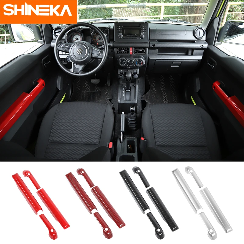 SHINEKA молдинги для салона Suzuki Jimny автомобильные наклейки на внутреннюю дверь