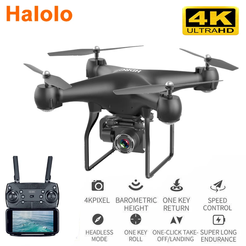

Drone HD 4k WiFi 1080p fpv drone flight 20 minutes control distance 150m quadcopter drone with camera RC helicopter